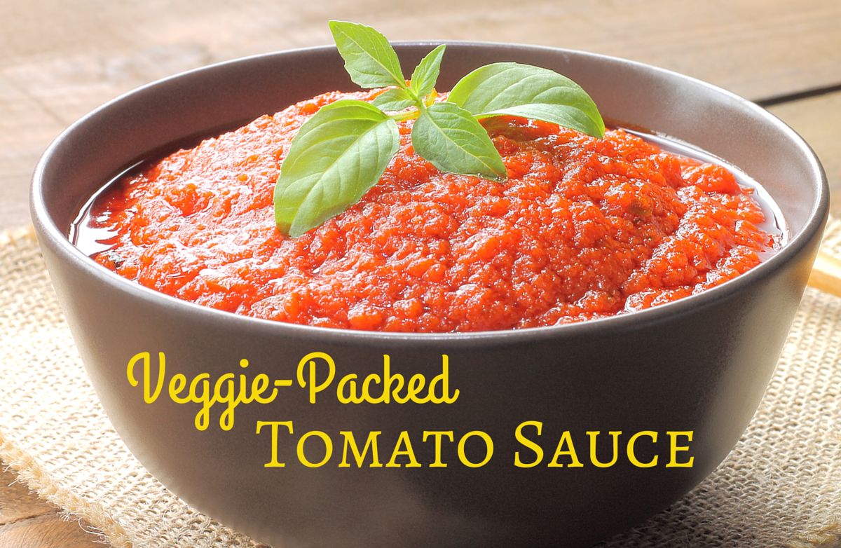 Veggie-Packed Tomato Sauce Recipe | SparkRecipes