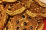 Whole wheat blueberry pancakes