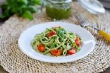 Zoodles in a Veggie Pesto Sauce