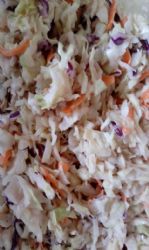 Homemade Cole slaw dressing