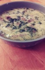 sausage and spinach soup