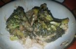 Broccoli and mozz sauteed