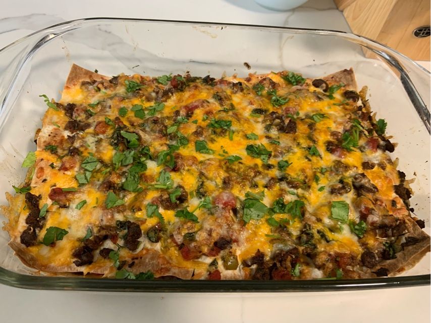 Keto Taco Lasagna Recipe | SparkRecipes