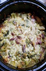 Loaded chicken and broccoli bake