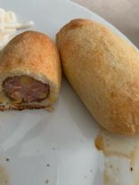 Keto Pigs in a Blanket w cheddarwurst sausage 