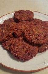 beet carrot quinoa burgers