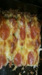 Low carb deconstructed pizza casserole