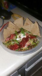 Low carb taco salad