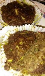 low carb gluten free zucchini chocolate muffins
