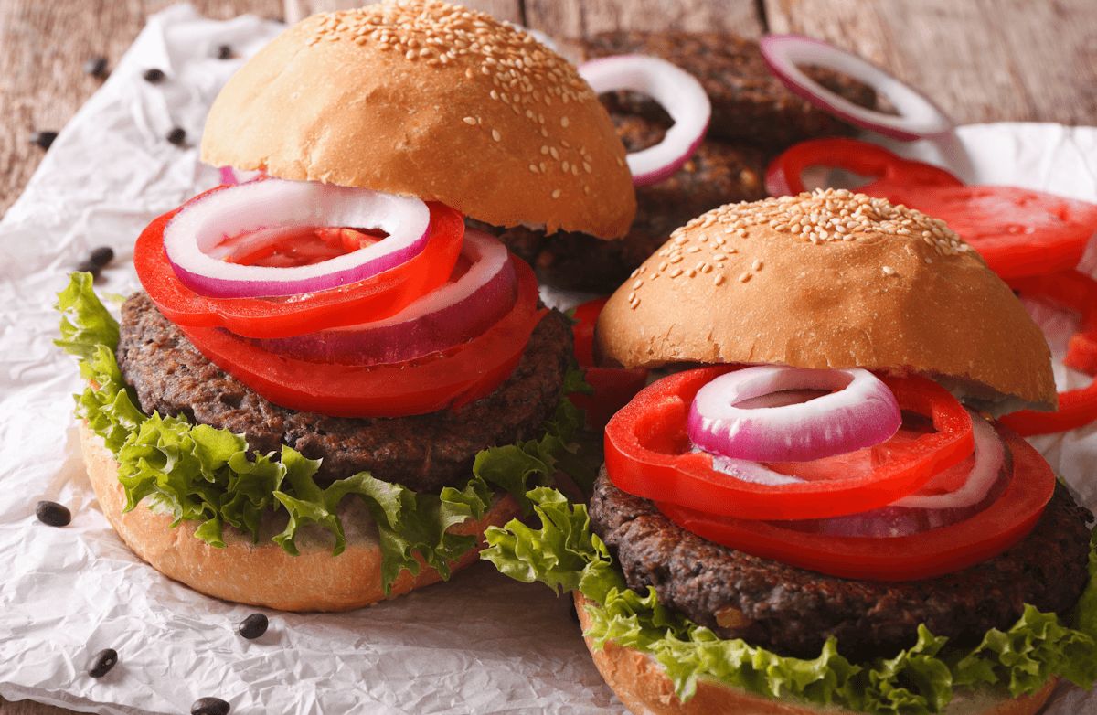 Spicy Black Bean Burger Recipe | SparkRecipes