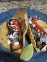Chili & Portobello Mushroom Tacos