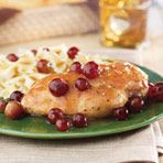 Pan-Seared Chicken with Red Grapes