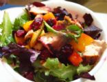 HUGE Grilled Chicken & Fruit Salad 