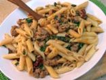 Penne Rigate with Turkey, Swiss Chard