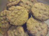 Whole Wheat Peanut butter cookies