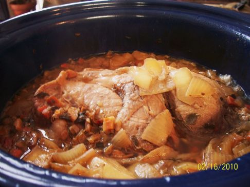 Maren's Crock Pot Pork Roast Recipe  SparkRecipes