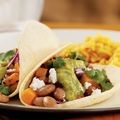 Bean and Butternut Tacos with Green Salsa