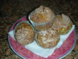Pumpkin-Apple Muffins with Streusel Topping