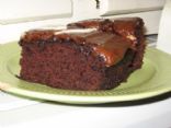 Vegan Low Fat Chocolate Applesauce Cake