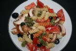 colorful rotini salad