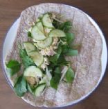 Salmon Curry Wrap