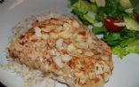 Almond-Crusted Chicken with Brown Rice