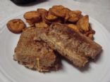 Unchained Recipe Contest - Grilled bean and cheese sandwich with sweet poato chips