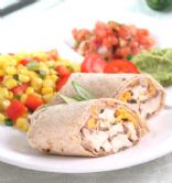 Chicken & Bean Burritos