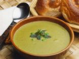 Garlicky Split Pea Soup