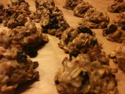 Li's Healthy Banana Nut Cookies Recipe | SparkRecipes