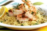 Victoria Corum's Savory Shrimp with Couscous (Oxygen, July 2008)