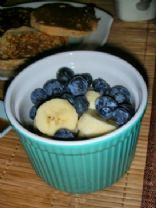 Banana Blueberry Breakfast Pudding (Raw & Gluten Free)