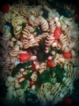 Rotelle, White Beans, Spinach, Tomato