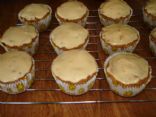Carrot Cupcakes with Vanilla Protein Frosting