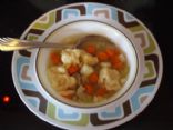 Homemade Chicken Dumpling Soup