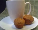 Reduced Sugar Banana Mini Muffins