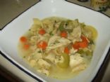 Hearty Gormet Chicken Noodle Soup