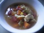 Spicy Chicken and Cabbage Soup