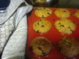Whole Wheat Blueberry muffins