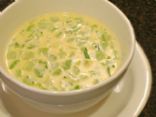 Vegetarian Broccoli and Cheese Soup