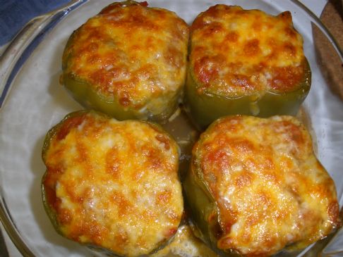 Turkey Stuffed Bell Peppers Recipe  SparkRecipes