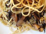 Hijiki and Dried Shiitake Mushroom Wafuu Pasta