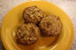 oatmeal-applesauce muffin