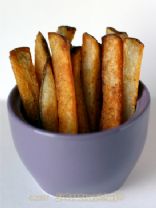 Baked turnip fries