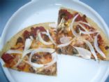 Amy O's Veggie Sausage-Onion Pizza