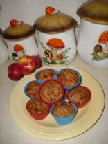 Apple-Oat Protein Muffin Cups