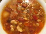 Crockpot 15 Bean Stew 