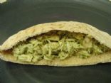 pesto tuna pita