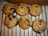 Vegan Fat Free, Low calorie Mixed Berry Muffins