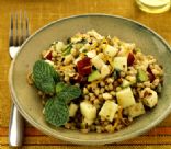 Wheat Berry Salad with Apples and Mint